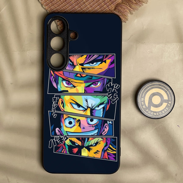 Samsung Galaxy S26 Fe - Anime 2.0 Design 8 - Premium Metal Printed Soft Bumper Shock Proof Case