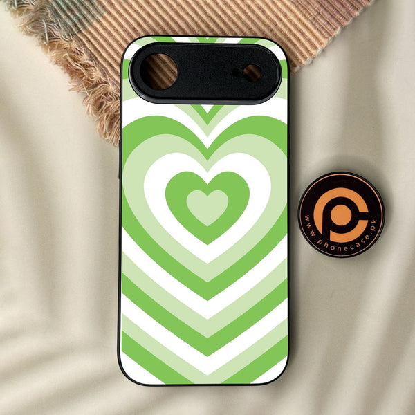 iPhone Air - Heartbeat Design 10 - Premium Metal Printed Soft Bumper Shock Proof Case