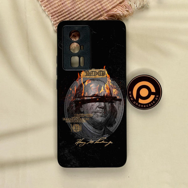 Xiaomi Redmi K60 Pro - Dollar Design 10 - Premium Metal Printed Soft Bumper Shock Proof Case