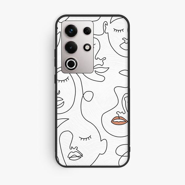 Itel S25 Ultra - Girls Design 1 - Premium Metal Printed Soft Bumper Shock Proof Case
