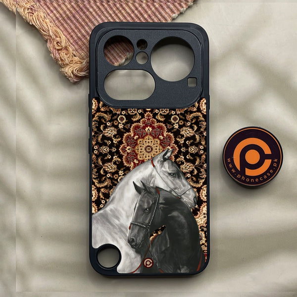 Nothing Phone 4a Pro - Horse Heritage - Premium Metal Printed Soft Bumper Shock Proof Case