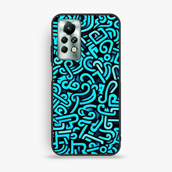 Infinix Note 11 Pro - Doodle Design - Premium Metal Printed Soft Bumper Shock Proof Case