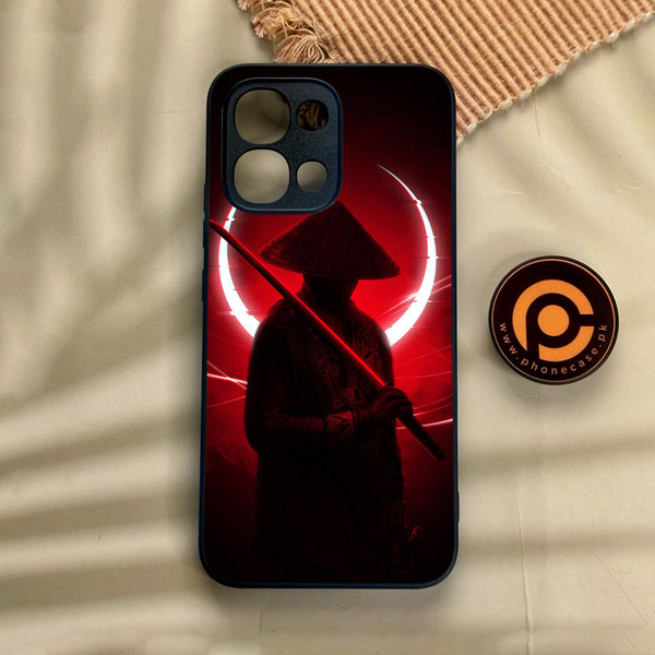 Oppo A6 Pro - Ninja Design 7 - Premium Metal Printed Soft Bumper Shock Proof Case