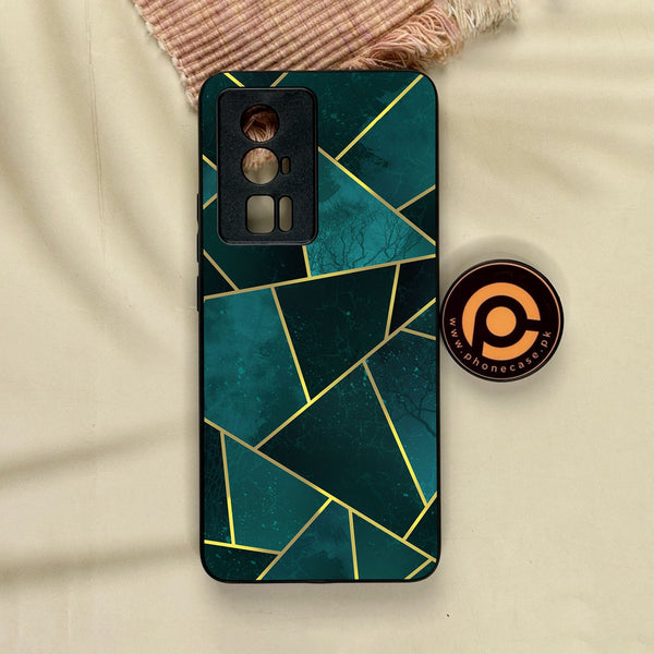 Xiaomi Redmi K60 Pro - Geometric Design 1 - Premium Metal Printed Soft Bumper Shock Proof Case