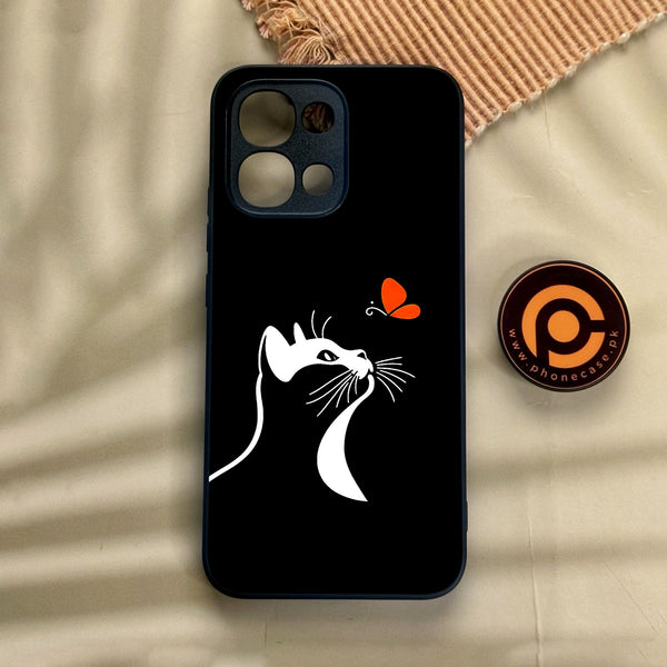 Oppo A6 Pro - Minimalistic Design 3 - Premium Metal Printed Soft Bumper Shock Proof Case