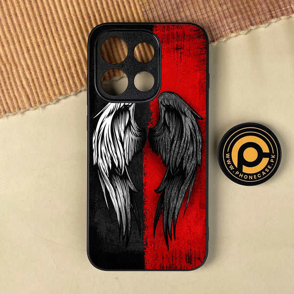 Oppo Reno 16 Pro - Angel 2.0 Design 10 - Premium Metal Printed Soft Bumper Shock Proof Case
