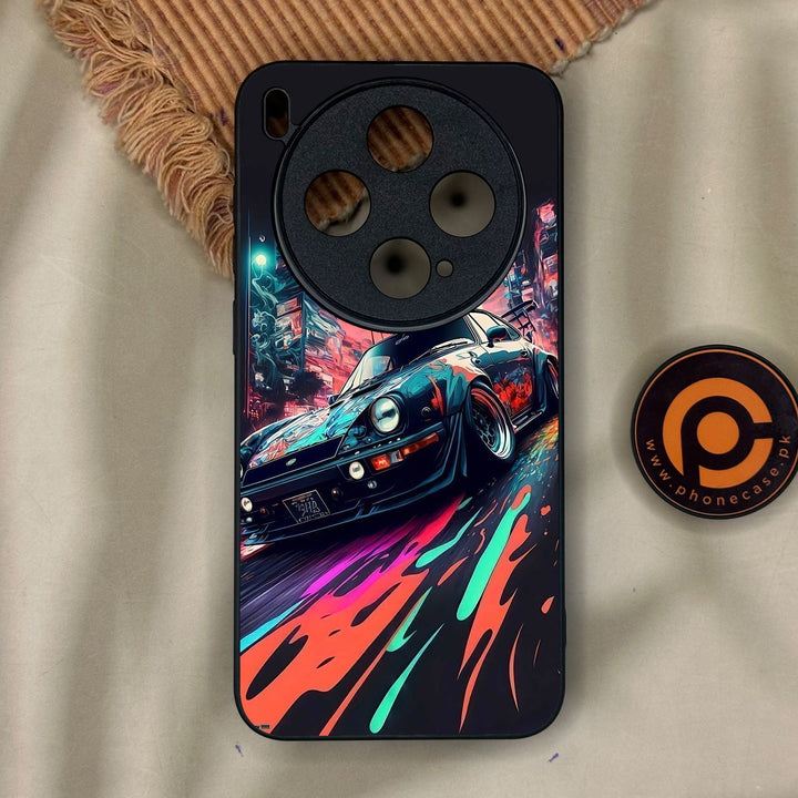 Vivo X300 - Racing Series 2.0 Design 7 - Premium Metal Printed Soft Bumper Shock Proof Case