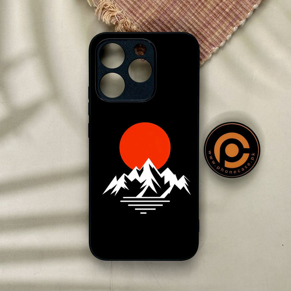 Realme 15T - Minimalistic Design 2 - Premium Metal Printed Soft Bumper Shock Proof Case