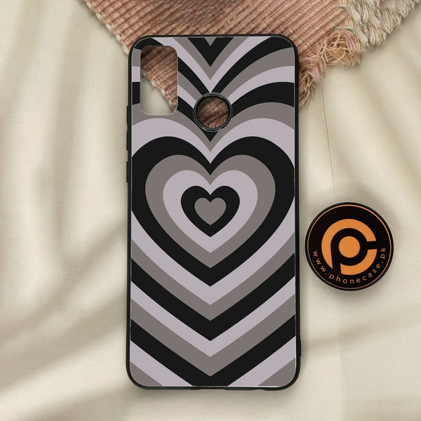 Honor 9X Lite - Heartbeat Design 1 - Premium Metal Printed Soft Bumper Shock Proof Case