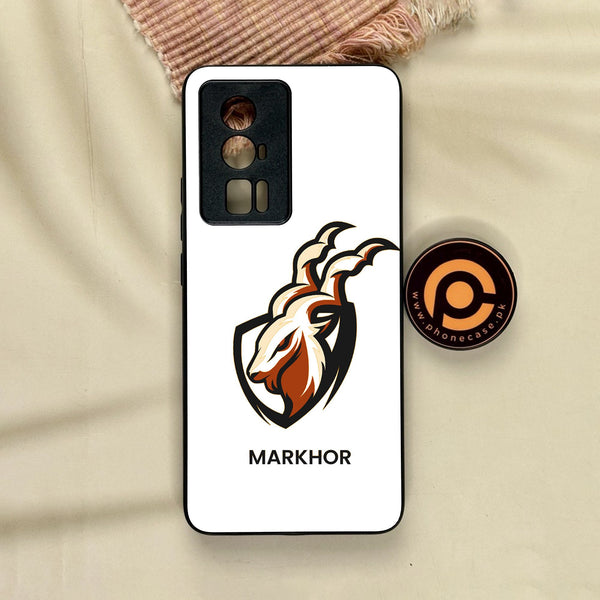 Xiaomi Redmi K60 Pro - Markhor Design 5 - Premium Metal Printed Soft Bumper Shock Proof Case