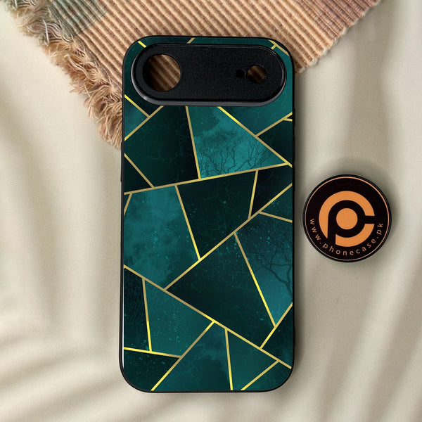 iPhone Air - Geometric Design 1 - Premium Metal Printed Soft Bumper Shock Proof Case
