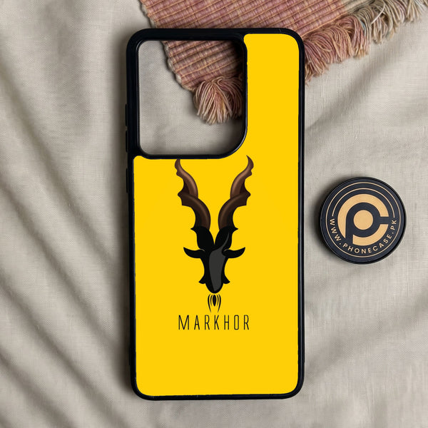 Motorola G styles 2025 - Markhor Design 1 - Premium Metal Printed Soft Bumper Shock Proof Case