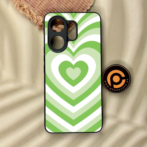 Vivo V60 - Heartbeat Design 10 - Premium Metal Printed Soft Bumper Shock Proof Case