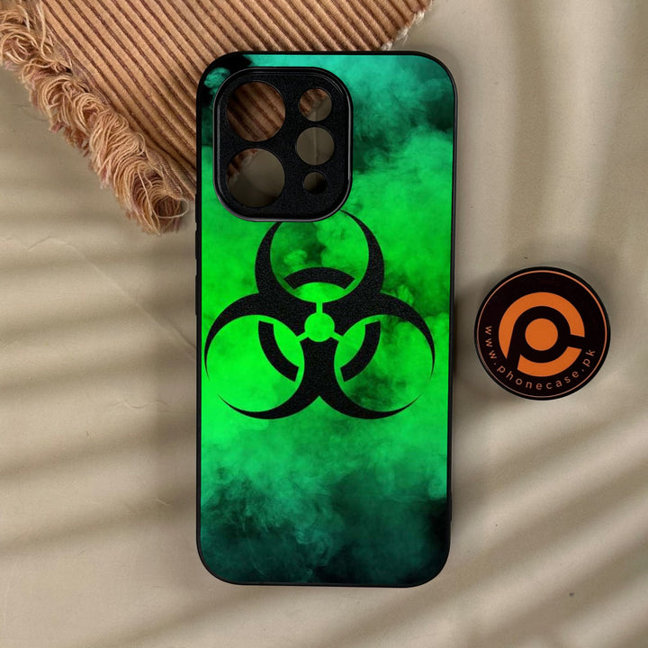 Vivo V70 - Biohazard Design 7 - Premium Metal Printed Soft Bumper Shock Proof Case