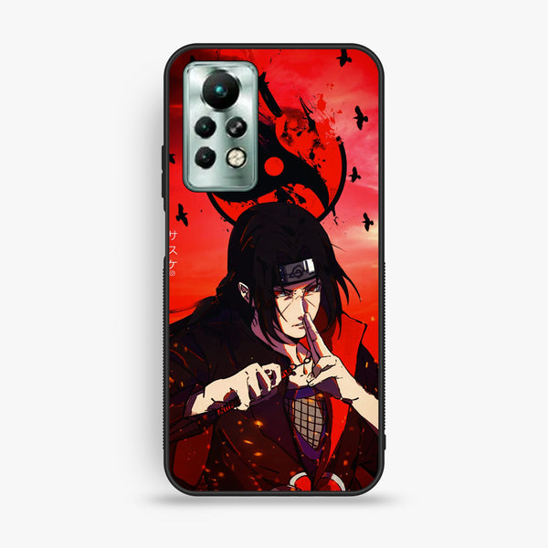 Infinix Note 11 Pro - Uchiha Itachi - Premium Metal Printed Soft Bumper Shock Proof Case