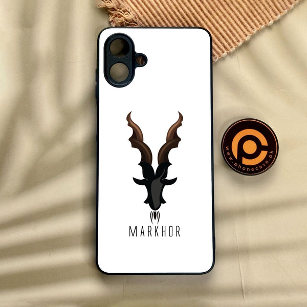 Samsung Galaxy A07 - Markhor Design 2 - Premium Metal Printed Soft Bumper Shock Proof Case