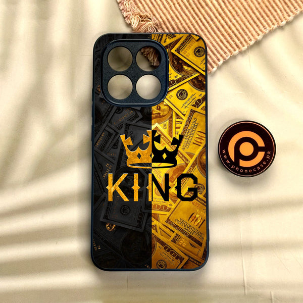 Xiaomi 15T - King Design 9 - Premium Metal Printed Soft Bumper Shock Proof Case