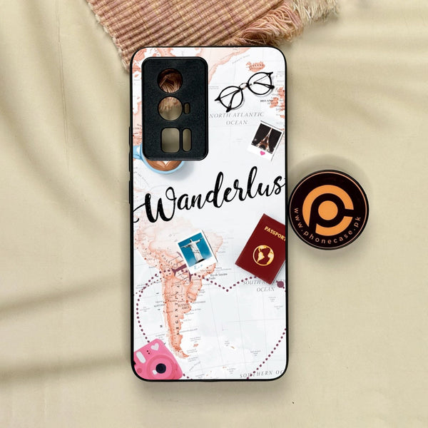 Xiaomi Redmi K60 Pro - World Journey - Premium Metal Printed Soft Bumper Shock Proof Case