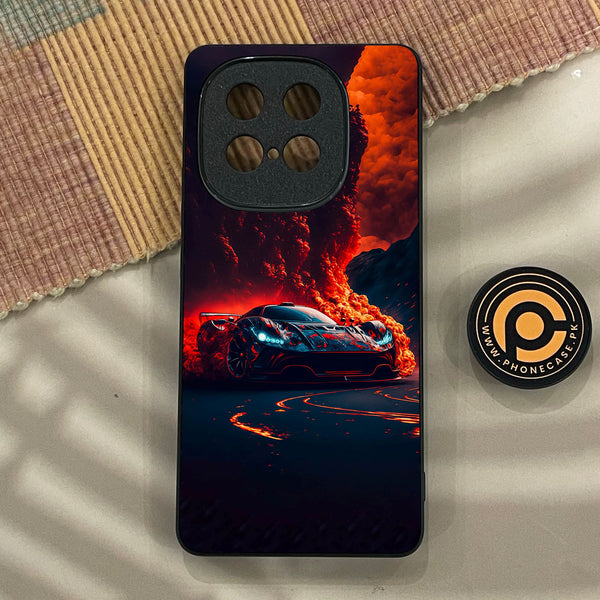 iQOO Z10 Turbo Pro - Racing Design 6 - Premium Metal Printed Soft Bumper Shock Proof Case