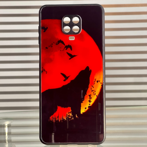 Xiaomi Redmi Note 9 Pro Wolf Series Glass Case CS-2444
