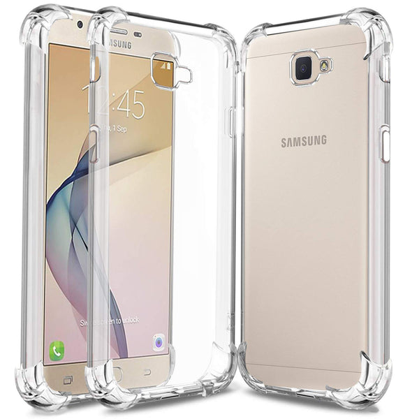 Samsung J5 Prime ANTI CRASH SHOCK PROOF TRANSPARENT CASE