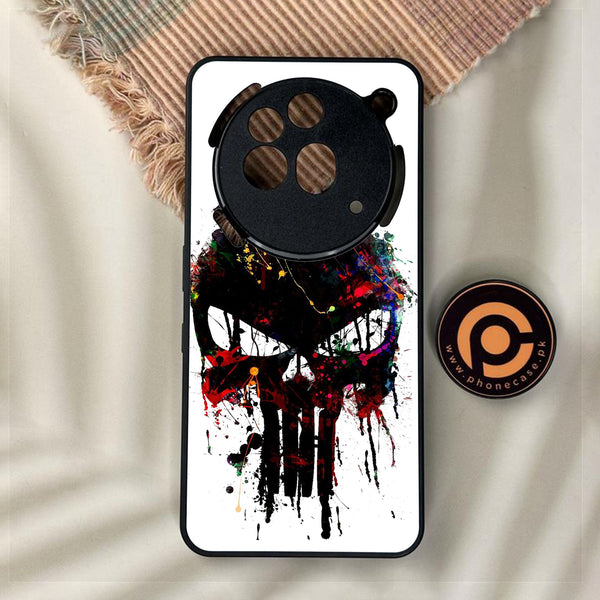 Nothing Phone 3a Pro - Punisher Skull Design - Premium Metal Printed Soft Bumper Shock Proof Case