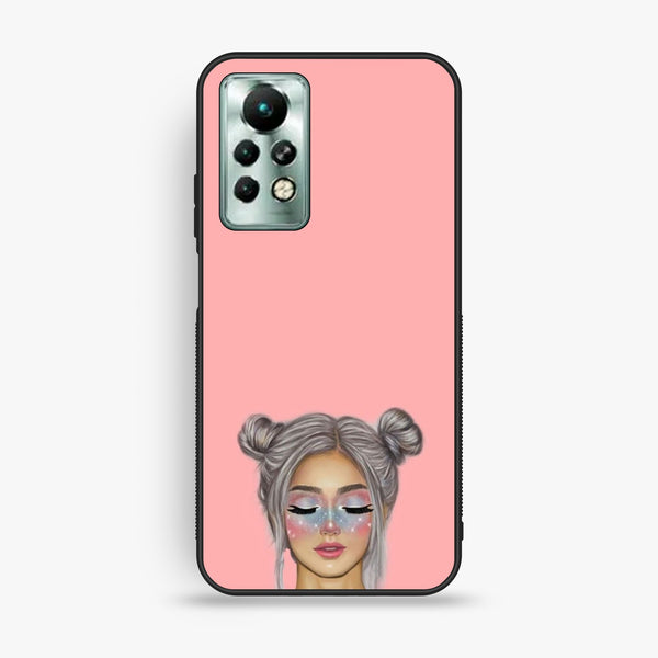 Infinix Note 11 Pro - Anime Girls Design 4 - Premium Metal Printed Soft Bumper Shock Proof Case