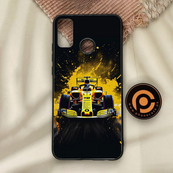 Honor 9X Lite - Formula 1 Design 5 - Premium Metal Printed Soft Bumper Shock Proof Case