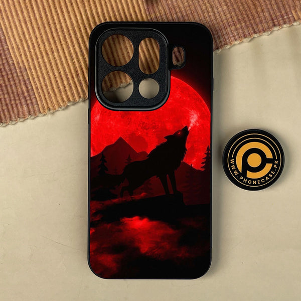 Oppo Find X9 Pro - Wolf Design 5 - Premium Metal Printed Soft Bumper Shock Proof Case