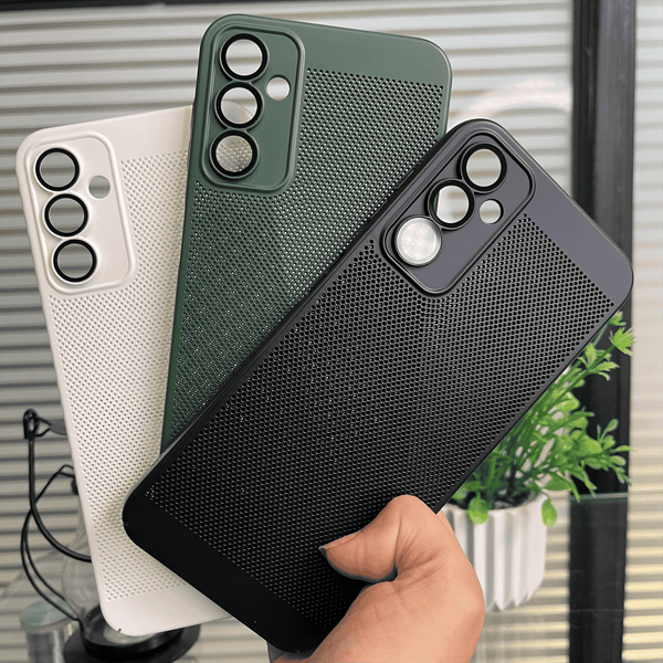 Samsung Galaxy A14 Cooling Case with Built-in Camera lens Glass