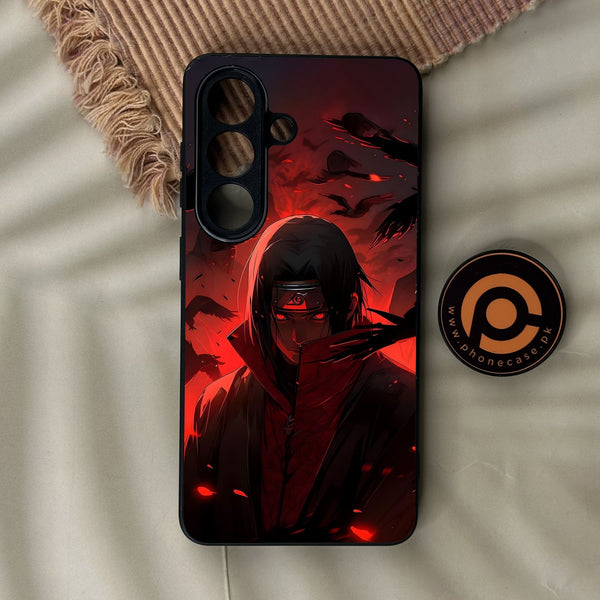 Samsung Galaxy S26 Plus - Red Rings Itachi - Premium Metal Printed Soft Bumper Shock Proof Case