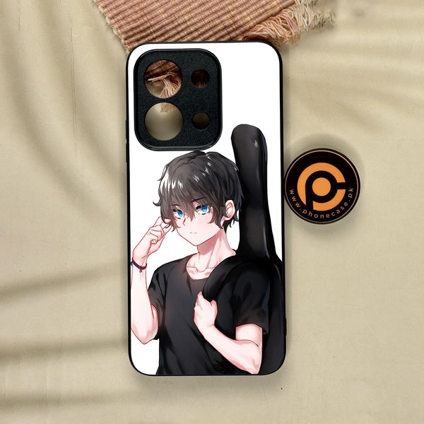 Xiaomi Redmi 15C - Anime Series Design 2 - Premium Metal Printed Soft Bumper Shock Proof Case