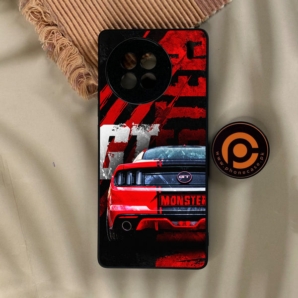 Vivo X90s - Speed Shift Racing Car - Premium Metal Printed Soft Bumper Shock Proof Case