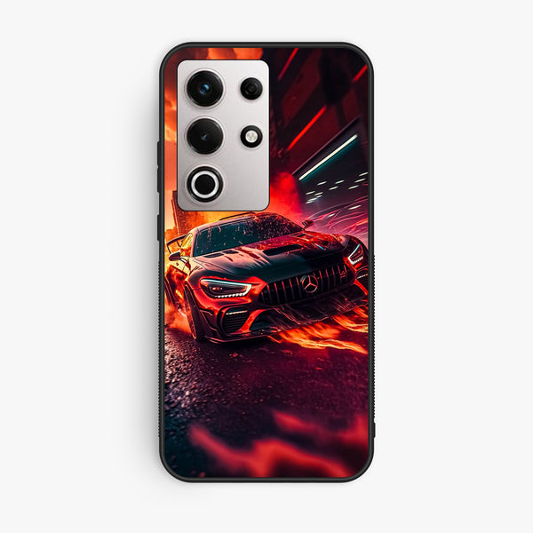 Itel S25 Ultra - Racing Series 2.0 Design 8 - Premium Metal Printed Soft Bumper Shock Proof Case