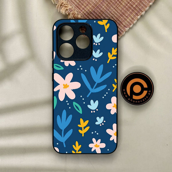 Realme 15T - Colorful Flowers - Premium Metal Printed Soft Bumper Shock Proof Case