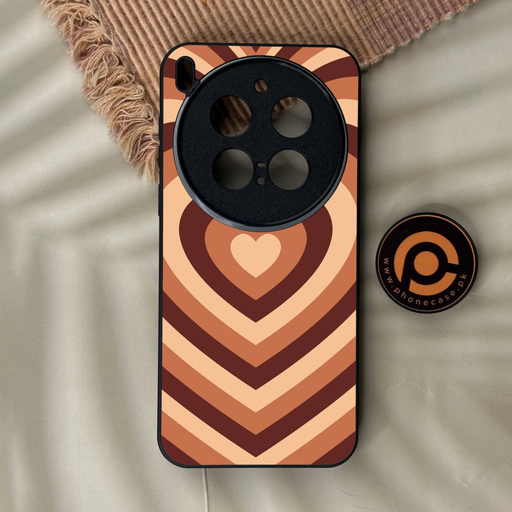 Vivo X300 Pro - Heartbeat Design 2 - Premium Metal Printed Soft Bumper Shock Proof Case