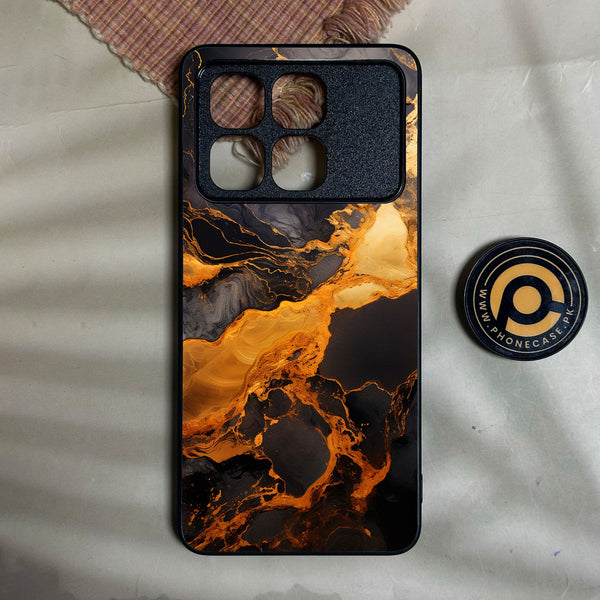 Redmi K70 Ultra - Liquid 2.0 Design 4 - Premium Metal Printed Soft Bumper Shock Proof Case