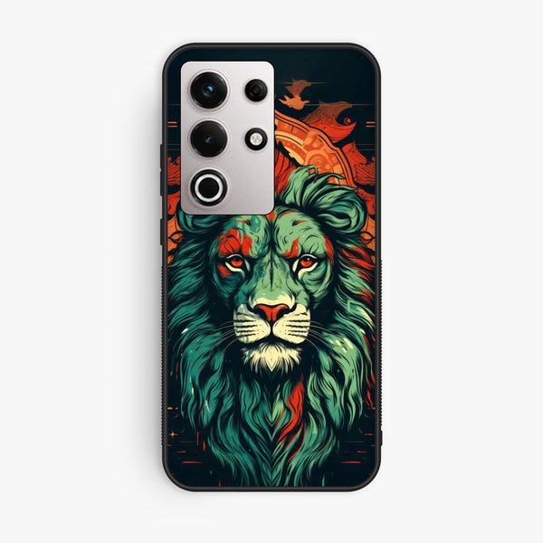 Itel S25 Ultra - Tiger 2.0 Design 2 - Premium Metal Printed Soft Bumper Shock Proof Case