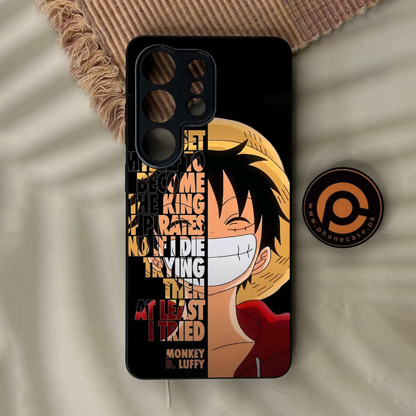 Samsung Galaxy S26 Ultra - Anime - Premium Metal Printed Soft Bumper Shock Proof Case