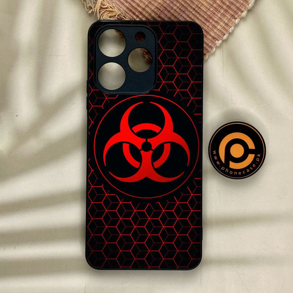 Realme Note 70 - Biohazard Design 8 - Premium Metal Printed Soft Bumper Shock Proof Case