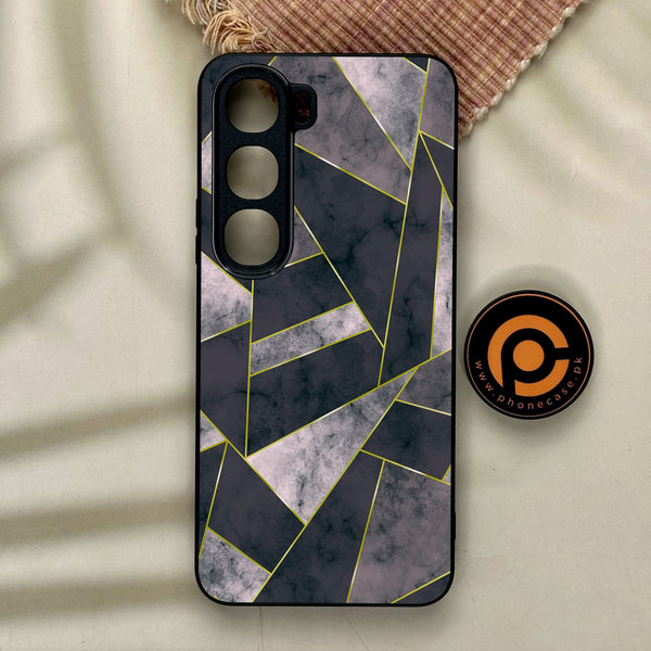 Vivo Y21d - Geometric Design 2 - Premium Metal Printed Soft Bumper Shock Proof Case
