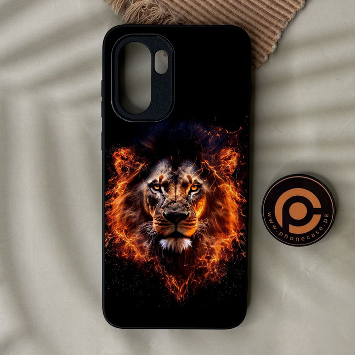 OnePlus Ace 6 - Tiger 2.0 Design 7 - Premium Metal Printed Soft Bumper Shock Proof Case