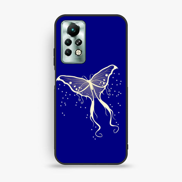 Infinix Note 11 Pro - Butterflies Design 1 - Premium Metal Printed Soft Bumper Shock Proof Case