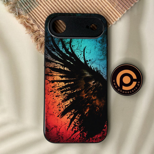iPhone Air - Angel 2.0 Design 9 - Premium Metal Printed Soft Bumper Shock Proof Case