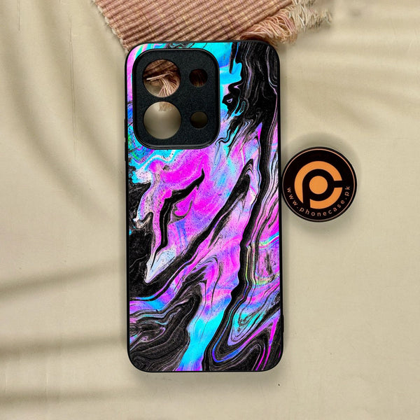 Xiaomi Redmi 15C - Cosmic Inferno - Premium Metal Printed Soft Bumper Shock Proof Case