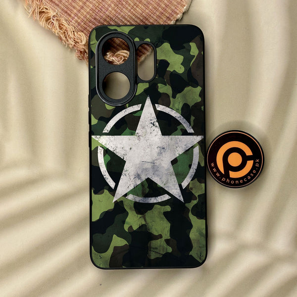Vivo V60 - Ndcom - Premium Metal Printed Soft Bumper Shock Proof Case