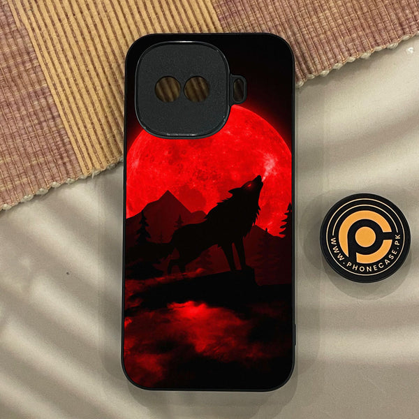 iQoo Z11 Turbo - Wolf Design 5 - Premium Metal Printed Soft Bumper Shock Proof Case