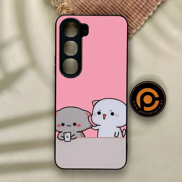 Vivo Y21d - Cute Bubu Dudu Design 2 - Premium Metal Printed Soft Bumper Shock Proof Case