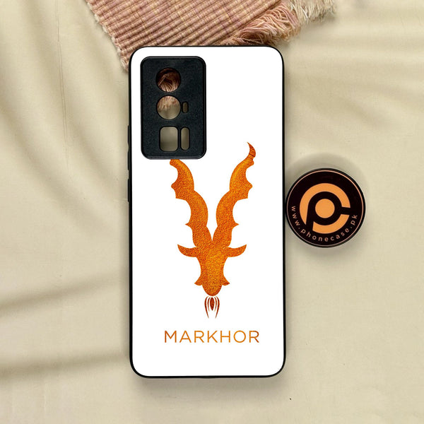 Xiaomi Redmi K60 Pro - Markhor Design 11 - Premium Metal Printed Soft Bumper Shock Proof Case