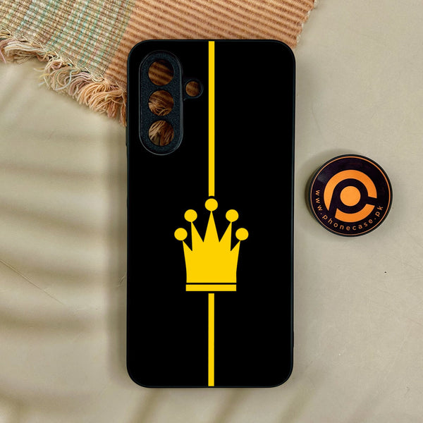 Samsung Galaxy A17 - King Design 1 - Premium Metal Printed Soft Bumper Shock Proof Case